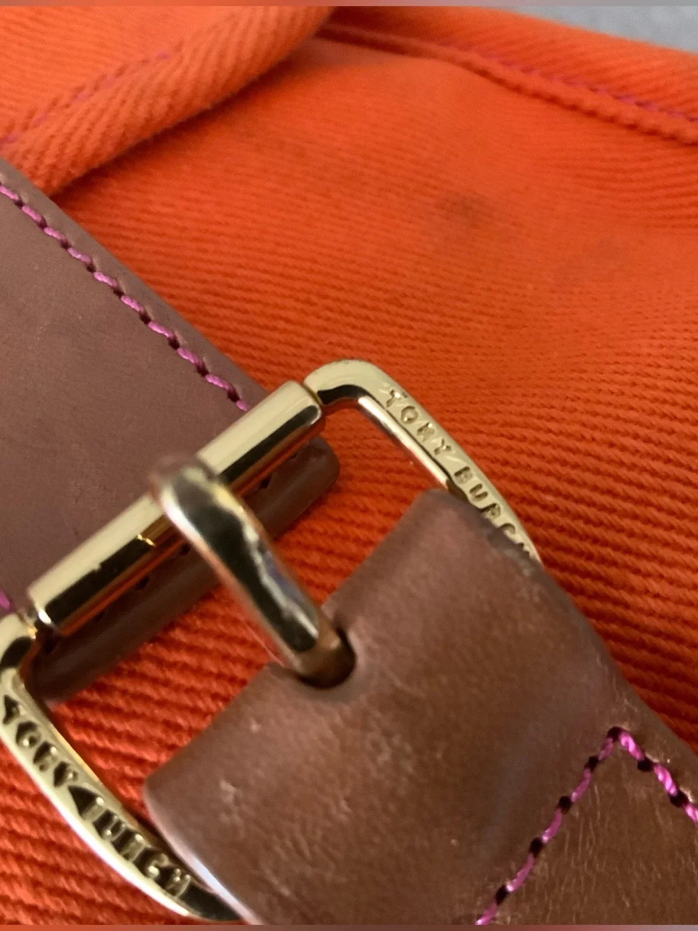 TORY BURCH VINTAGE NOLITA MESSENGER CROSSBODY BAG